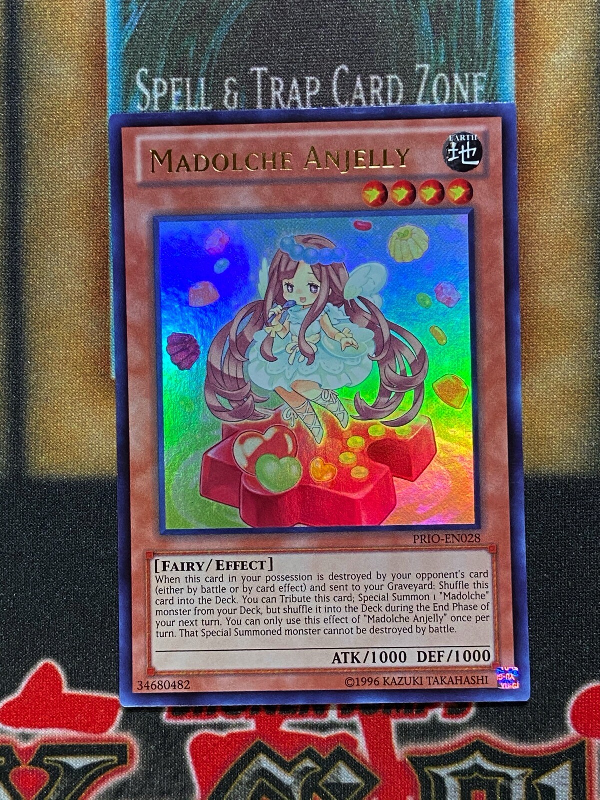 3D Yu-Gi-Oh Art: Madolche Anjelly. For some reason I thought driving