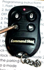Commandstart Remote Keyless Control Carstarter Red Led Key Fob 395 I 1-way