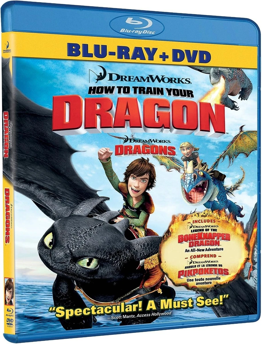 How to Train Your Dragon Legend of the BoneKnapper Dragon Bluray