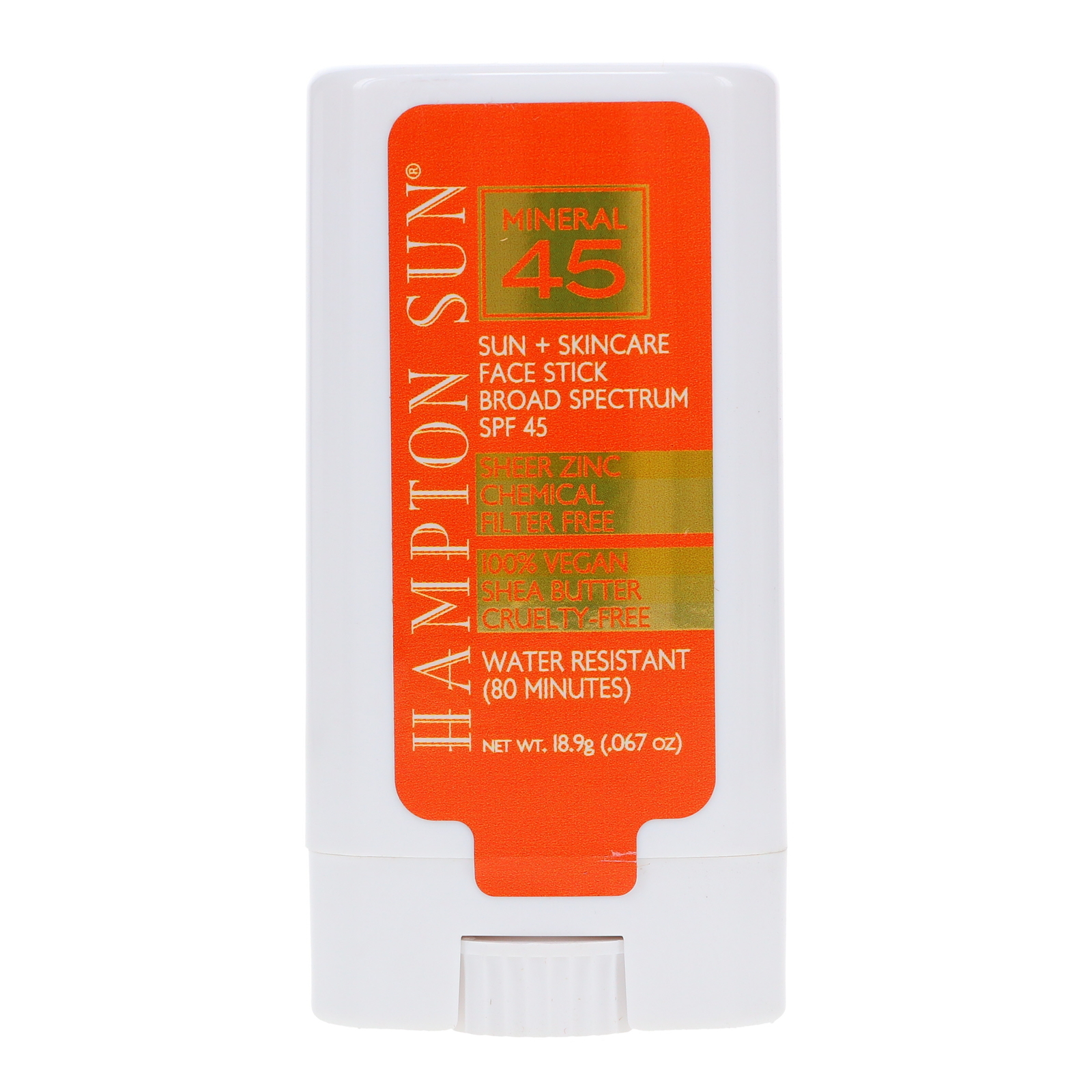 Минеральный крем для лица Hampton Sun SPF 45 0,067 унции