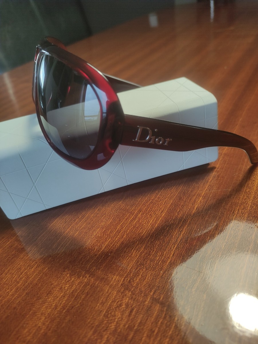 Christian Dior Aviator Aviadior1 Men Women Red Sunglasses | eBay