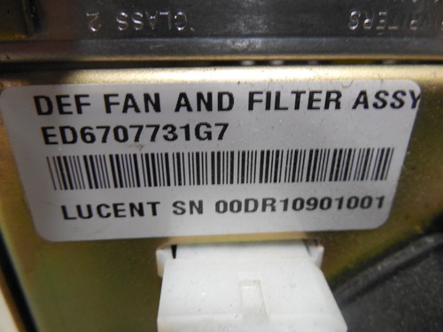 USED Lucent ED6707731G7 Definity Fan and Filter Assembly - Picture 3 of 3