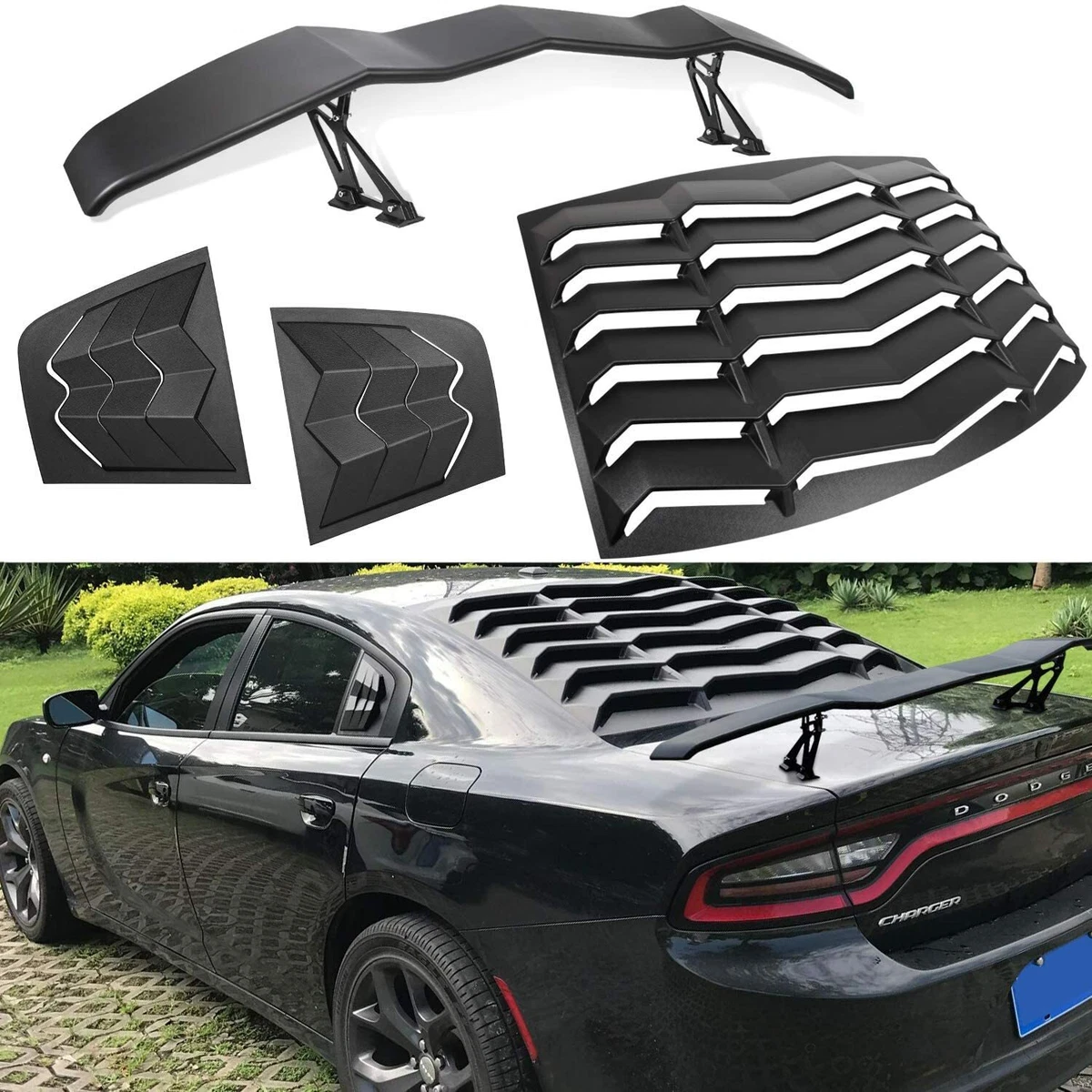 2011 dodge charger 2024 rear window louvers