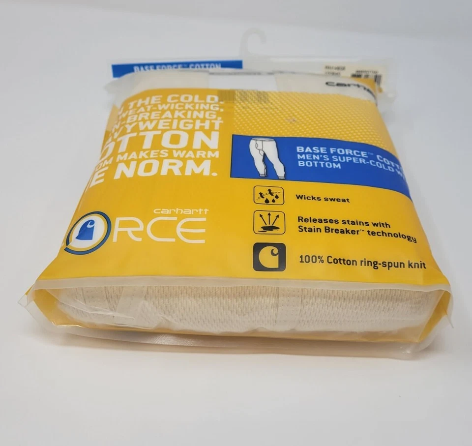 Carhartt Base Force Cotton Super Cold Weather Bottom | 4XL White New NWT - Image 3 of 4