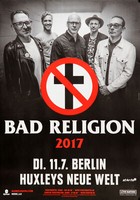 Bad Religion - True North Live, Berlin 2017 | Konzertplakat | Poster