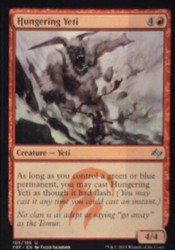 Hungering Yeti 105/185 Fate Reforged
