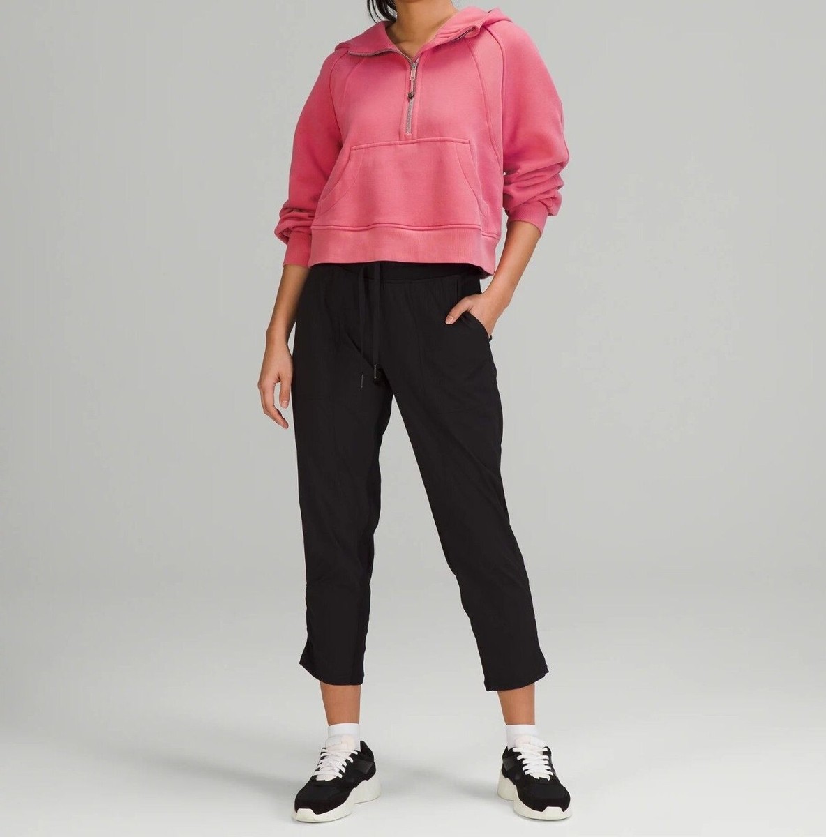 Lululemon Scuba オーバーサイズ フルジップ ♡ピンク NEW Lululemon Scuba Oversized Half-Zip Hoodie Pink Blossom