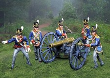 COLLECTORS SHOWCASE NAPOLEONIC BRITISH ROYAL ARTILLERY SET