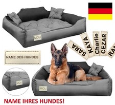 S-XL Hundebett Hundekissen Haustierbett + MIT NAMEN HUNDES Free versand