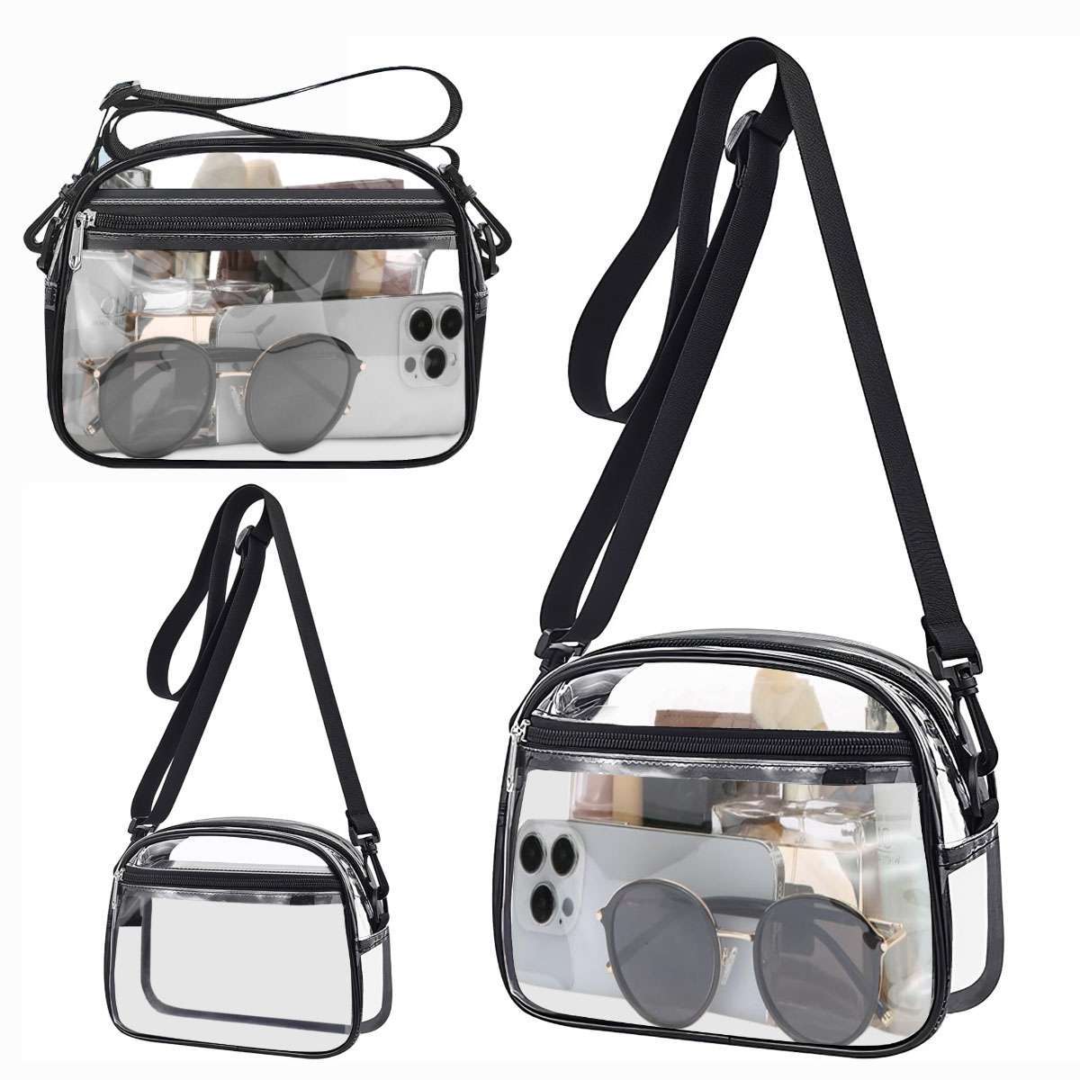 Clear Bag Borsa Trasparente Approvata Da Stadi | Tote Bag In