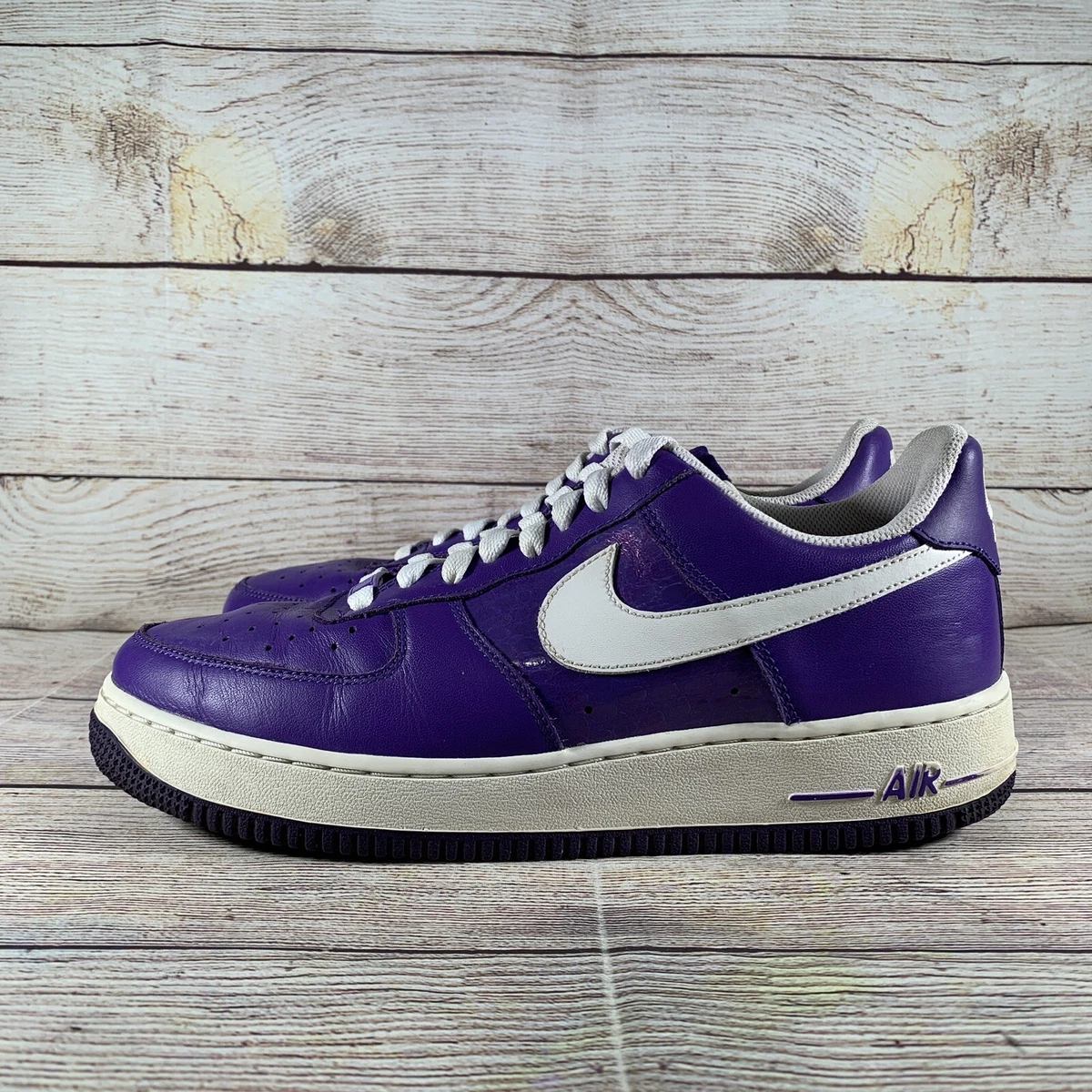 Nike Air Force 1 Purple AF-1 '82 Mens Size 9.5 315115-512