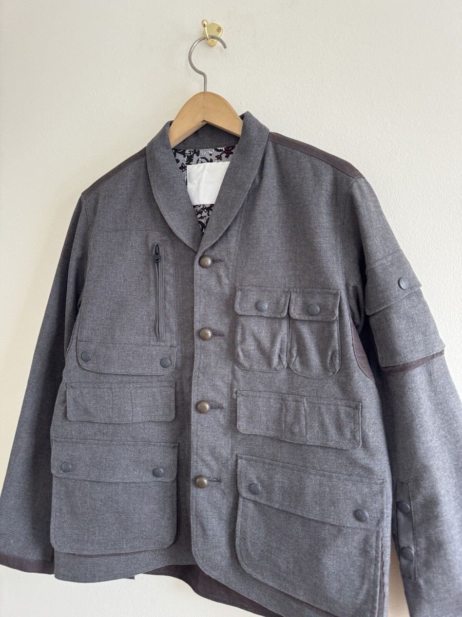 White Mountaineering 2012AW Canvas Jacket Size 1 Japan