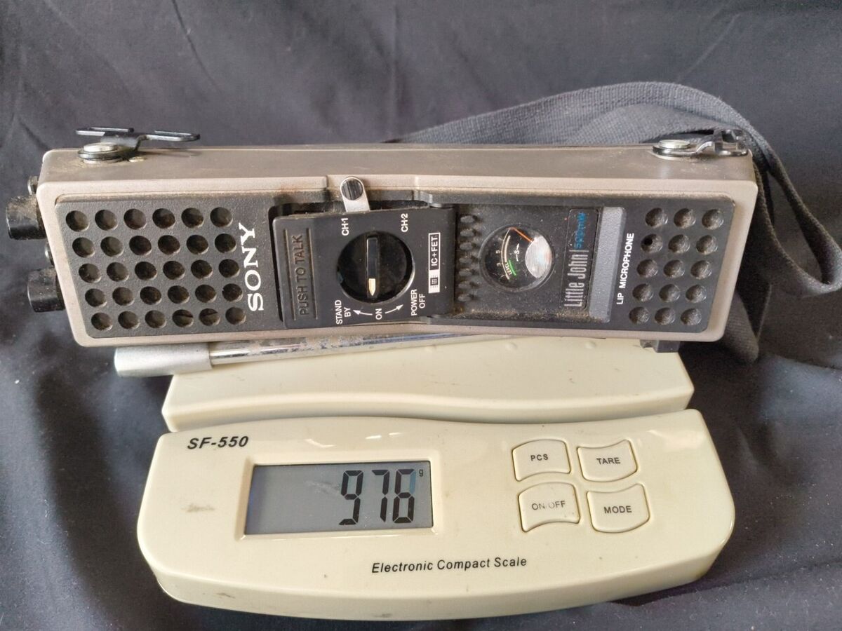 Vintage SONY LITTLE JOHN ICB-650 2 Channel Radio Transceiver Vintage SONY LITTLE JOHN ICB-650 2 Channel Radio Transceiver