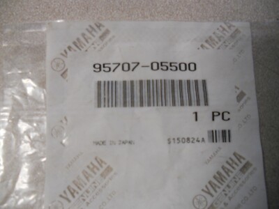 NOS Yamaha Flange Nut 95-02 DT125 96-01 BR250 95-97 CW50 95707