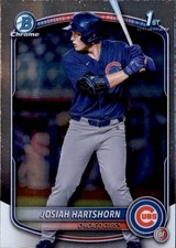 2025 Bowman Draft #BDC-21 Josiah Hartshorn Chrome