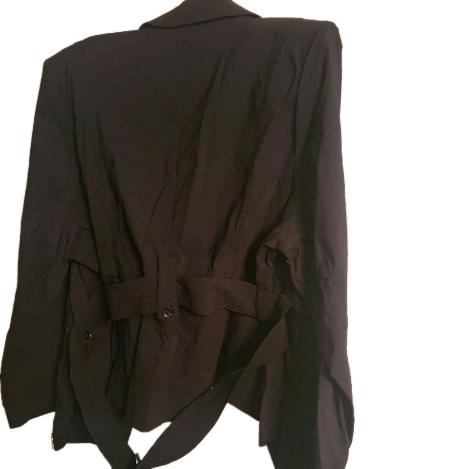 Lane Bryant The Bryant Blazer nwt Size 28 Black Semi vintage Party cool - Image 2 of 2