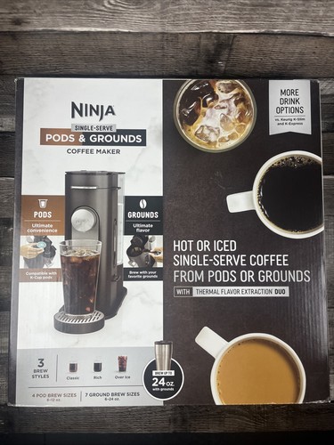 Ninja PB040C Pods & Grounds Coffee Maker