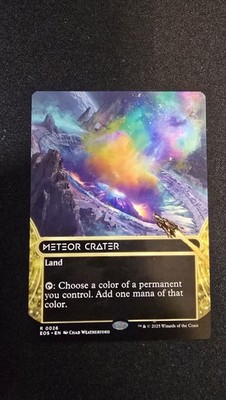 Meteor Crater (0026) (Borderless) R Edge of Eternities: Stellar Sights 26 NM