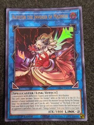 Aleister the Invoker of Madness GEIM-EN053 Genesis Impact 1st Edition