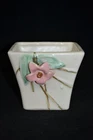 Vintage McCoy Pottery 1940s Blossom Time Dogwood Floral Planter Pink Flower Home