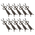 10 Pcs Y-shaped Nail Magnet Magnetic Manicure Tool Set Cat Eye Heart