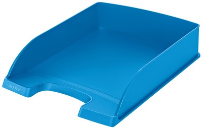 Leitz A4 Letter Tray, Light Blue, Plus Range, 52270030 Light Blue Pack of 1