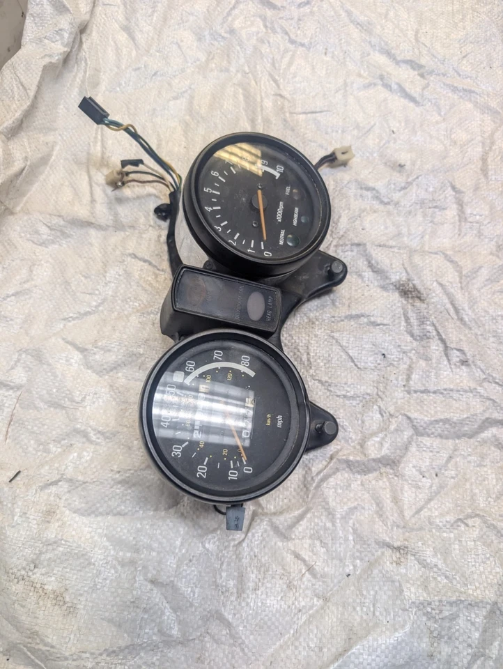 Yamaha XS1100 XS 1100 SG 1979 velocímetro especial velocímetro indicadores MPH Foto 3 de 4