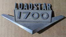 Vtg Metal International Loadstar 1700 Emblem Badge Logo Decal Trunk Tag Gas Oil Vtg Metal International Loadstar 1700 Emblem Badge Logo Decal Trunk Tag Gas Oil