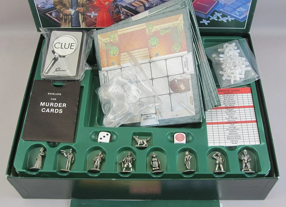 Cluedo Super Sleuth Board Game The Ultimate Challenge Waddingtons Complete 1995 - Image 3 of 4