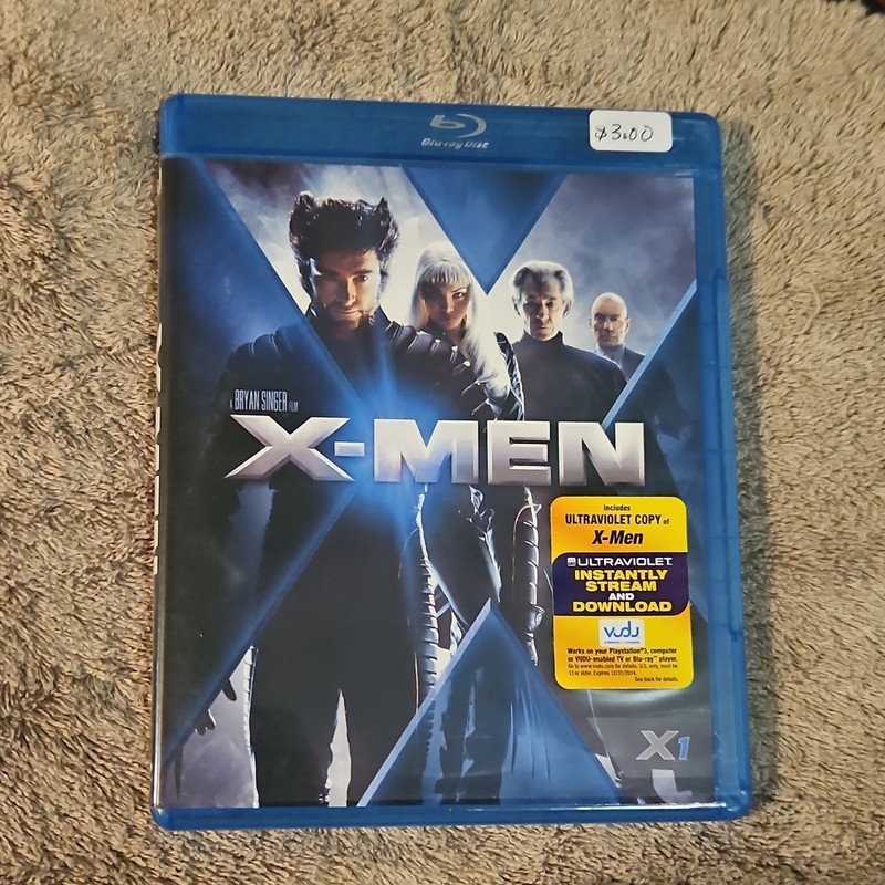 20th Century Fox X-Men Blu-ray (2000) PG-13 2-Disc Widescreen Extras