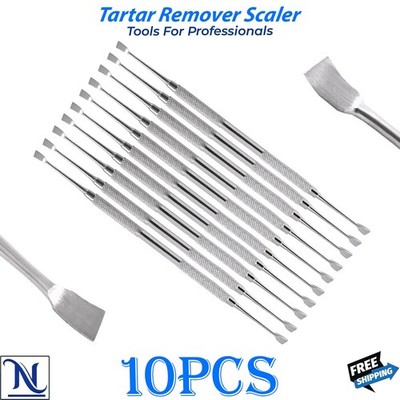 Dental Calculus Remover Tooth Scraper Plaque Tartar Scaler Explorer Probe Tool