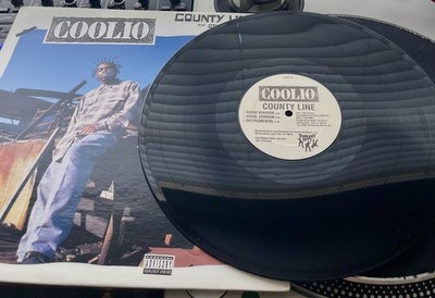 Coolio   County Line OG 1993 Press 12'' PROMO In Picture Cover NM/NM