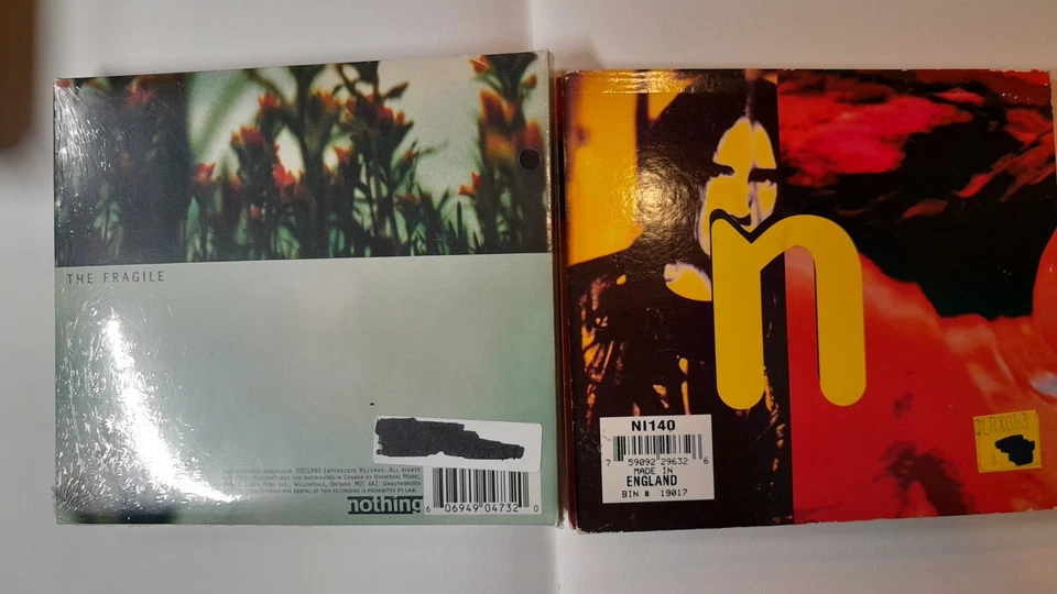 Nine Inch Nails The Fragile Halo Fourteen 2disk NEW SEALED +interview import cd - Image 2 of 2