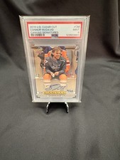 2019-20 Upper Deck Clear Cut UD Canvas Signatures 19/25 PSA 9- Connor McDavid