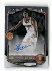 2025-26 Bowman #CPA-SH Shelton Henderson Chrome Prospect Autograph
