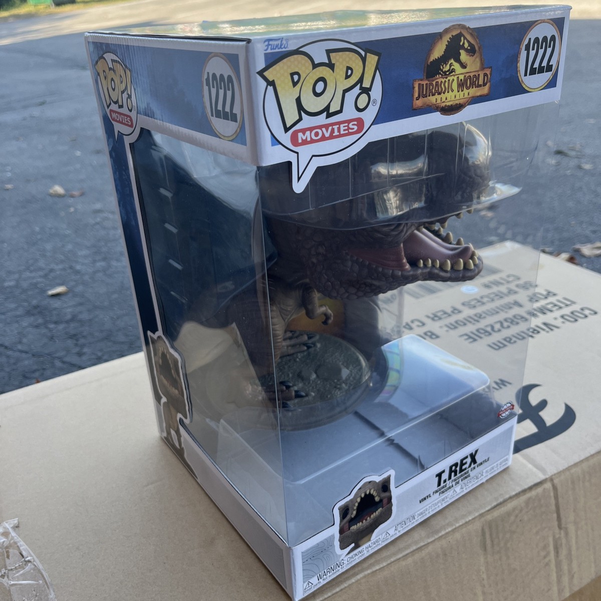 Brand New Funko Pop! Vinyl: T.Rex (Jumbo) #1222 889698622288