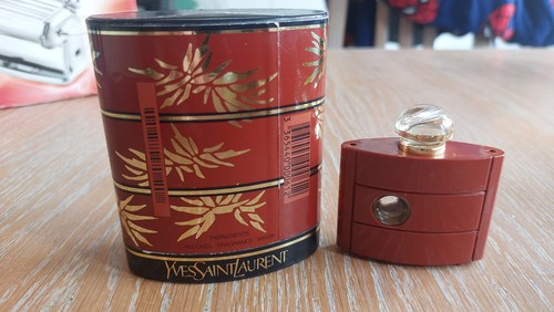 OPIUM YSL Vintage Parfum Empty Bottle Yves Saint Laurent - Picture 2 of 2