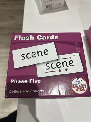 Smart Kids Lernkarten Phase Fünf Buchstaben & Sounds Neu