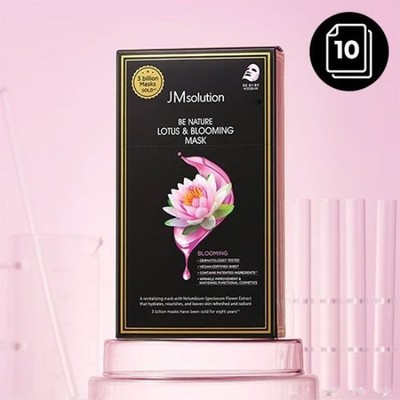 JMsolution BE NATURE Masks 6 types, Moisturizing, Korean Cosmetics, KBeauty