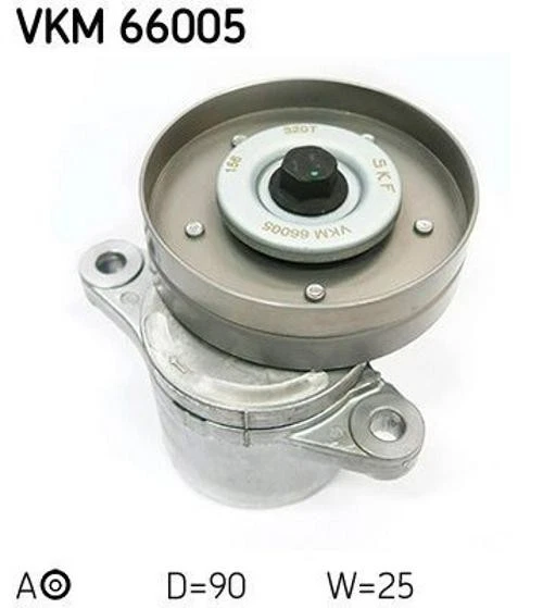 SKF VKM 66005 Polea tensora correa poli V para SUZUKI SX4 (EY, GY) - Imagen 3 de 4