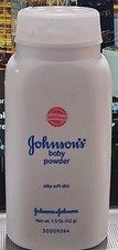 2012 Johnson s Baby Powder Silky Soft Skin Talc 1.5oz Travel Pink Banner Sealed