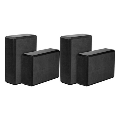Yoga Blöcke 4er Pack, 23 x 15 x 7,6 cm hohe Dichte EVA-Schaum Yoga Übungssteine 1692