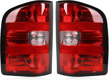 Tail Lights Assembly Compatible with 2007-2013 Chevy Silverado 1500 2500HD 3500H