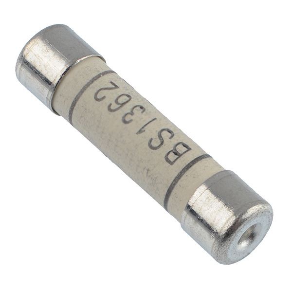 100 x 5A Domestic Household Mains Plug Top Cartridge Fuse 1” 25.4 x 6.3mm BS1362