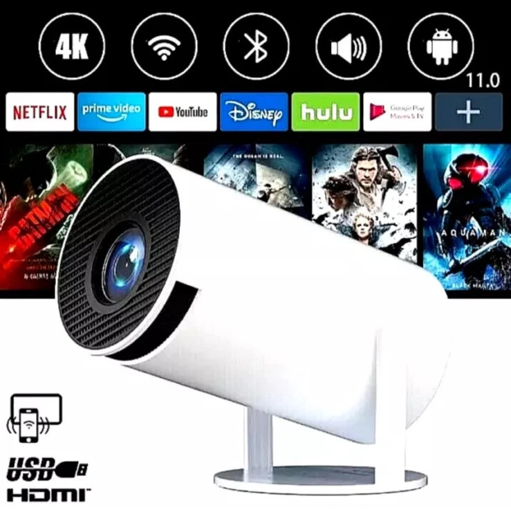 Led Source Ultra HD MultiMedia Projector High Dynamic Range White - Image 2 of 4