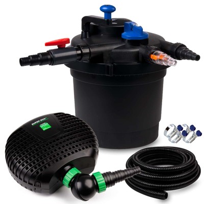 Wagner GREEN Teichfilter-Set GPF-5000 mit SUPER ECO+ 5000 für bis 8.000 L