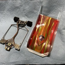 slot Car 1/24 Boxstock 12 Car New Never Racer With Custom Painted Body. See pics