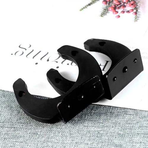 2 PCS Microphone Wall Hangers Rack Wall Mount Hook Holder (Black) - Picture 11 of 12