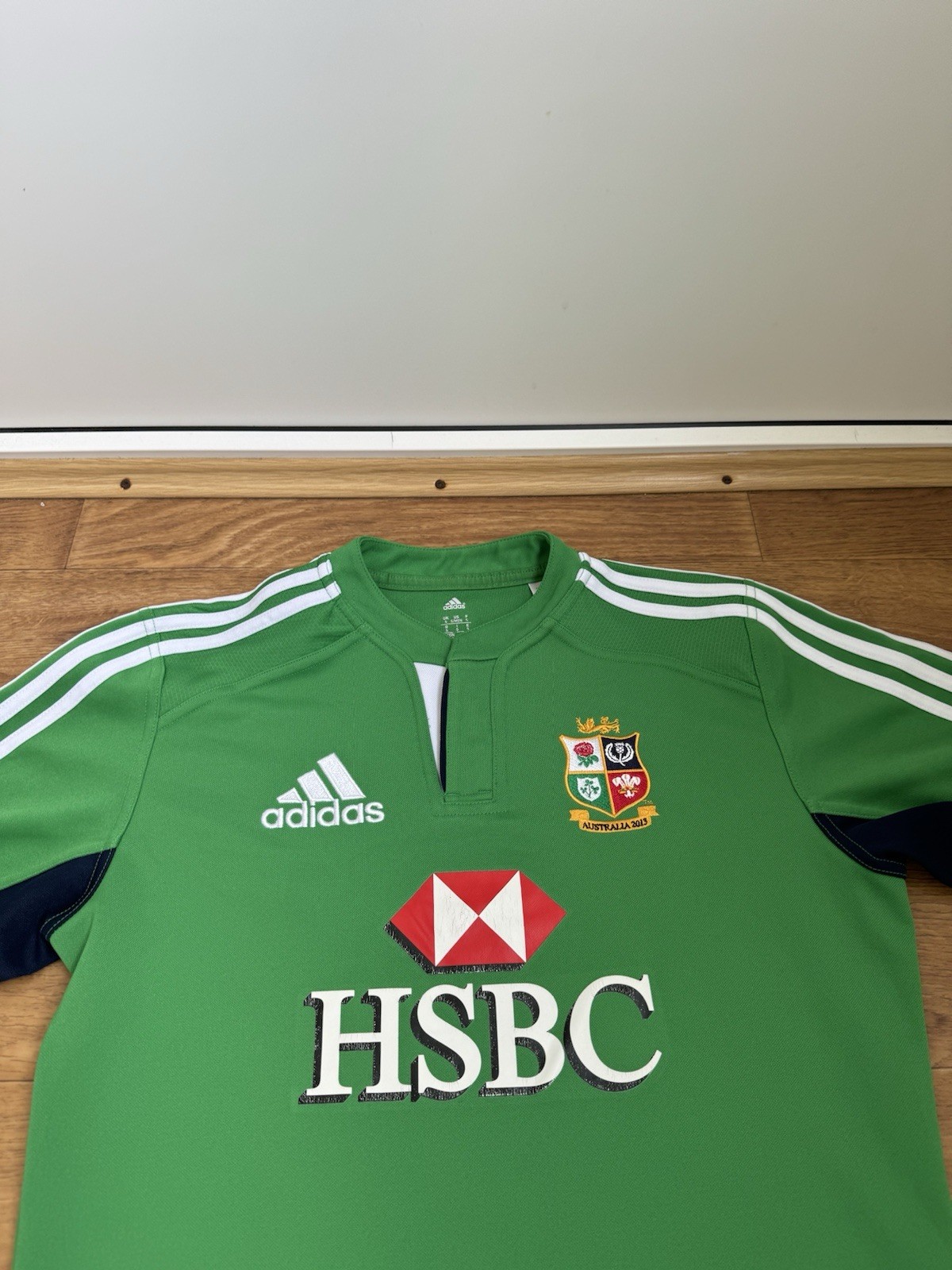 ADIDAS MENS RUGBY UNION BRITISH & IRISH LIONS 2012/2013 SHIRT JERSEY SIZE S thumbnail 2