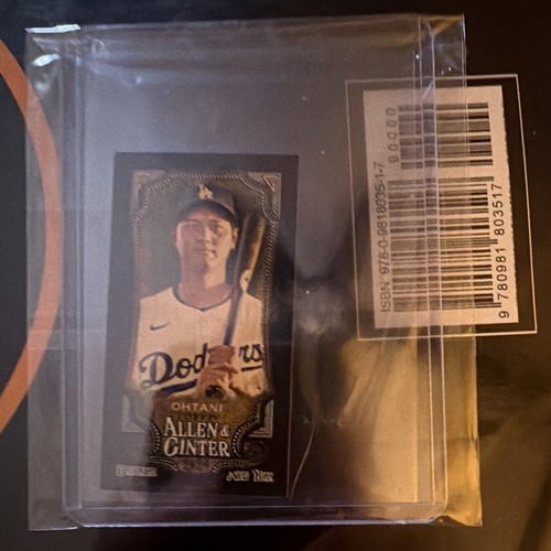 Topps 2024 Allen Ginter Shohei Ohtani Mini Black Border #97 Dodgers plus bonus